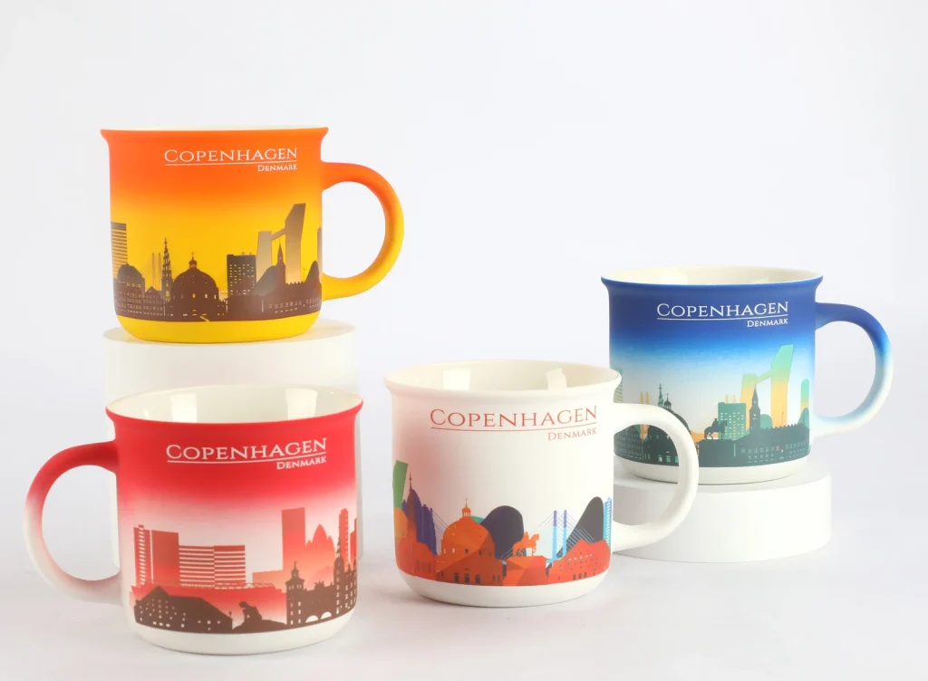 Copenhagen Denmark Souvenir Ceramic Mug