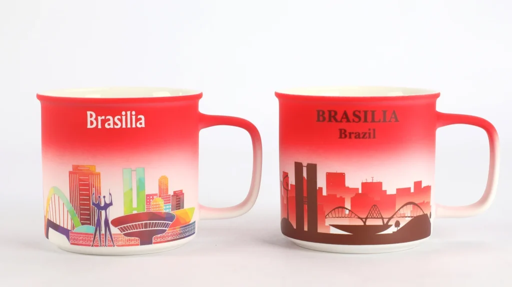 Brasilia Souvenir Ceramic Mug