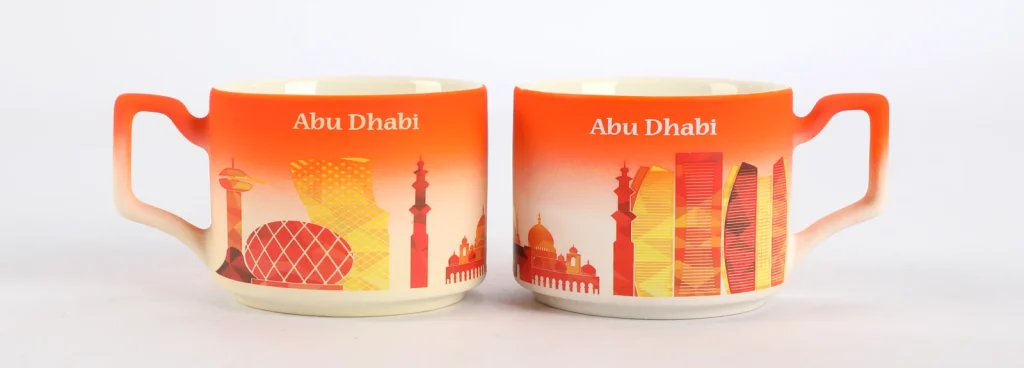 Abu Dhabi UAE City Souvenir Ceramic Mug