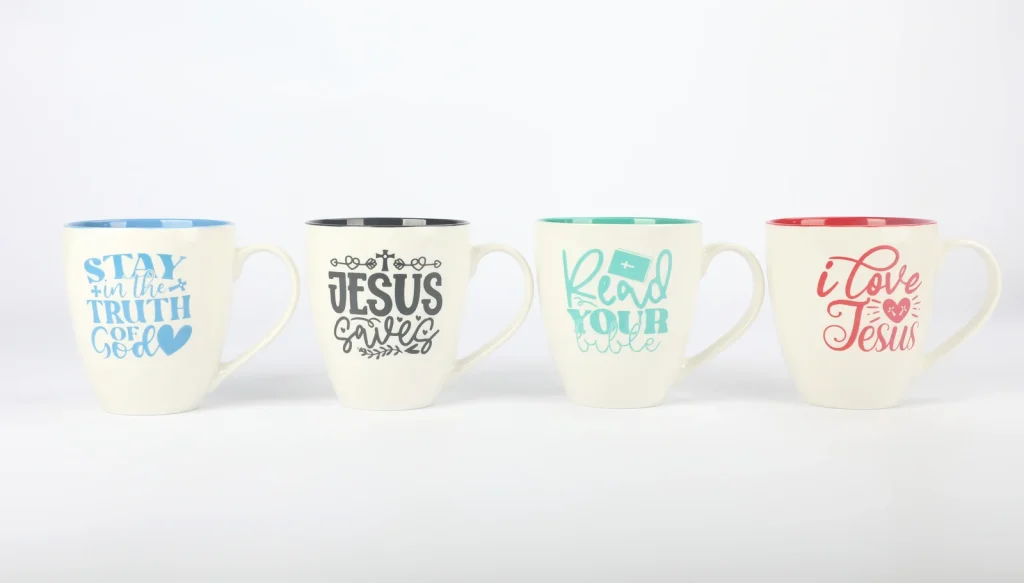 Recommended Item-ceramic mug with silk screen design